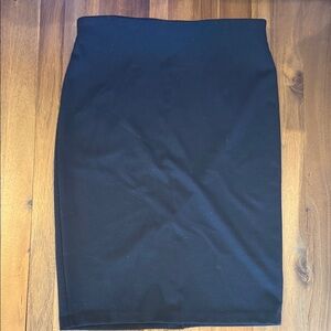 Philosophy Classic Black Pencil Skirt